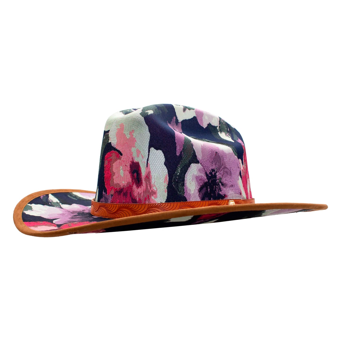 SOMBRERO FLORES FUSCIA