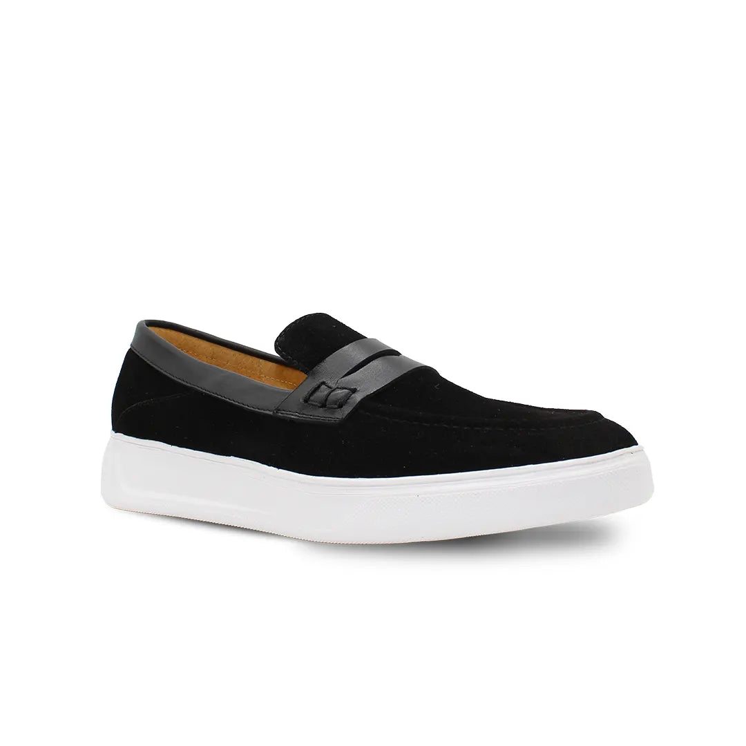 MANOLO 01 GAMUZA NEGRO