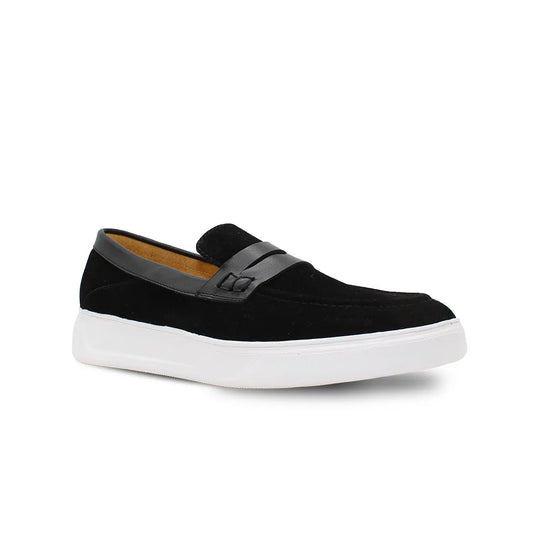 MANOLO 01 GAMUZA NEGRO