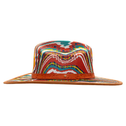 SOMBRERO PSICODELICO MOSTAZA