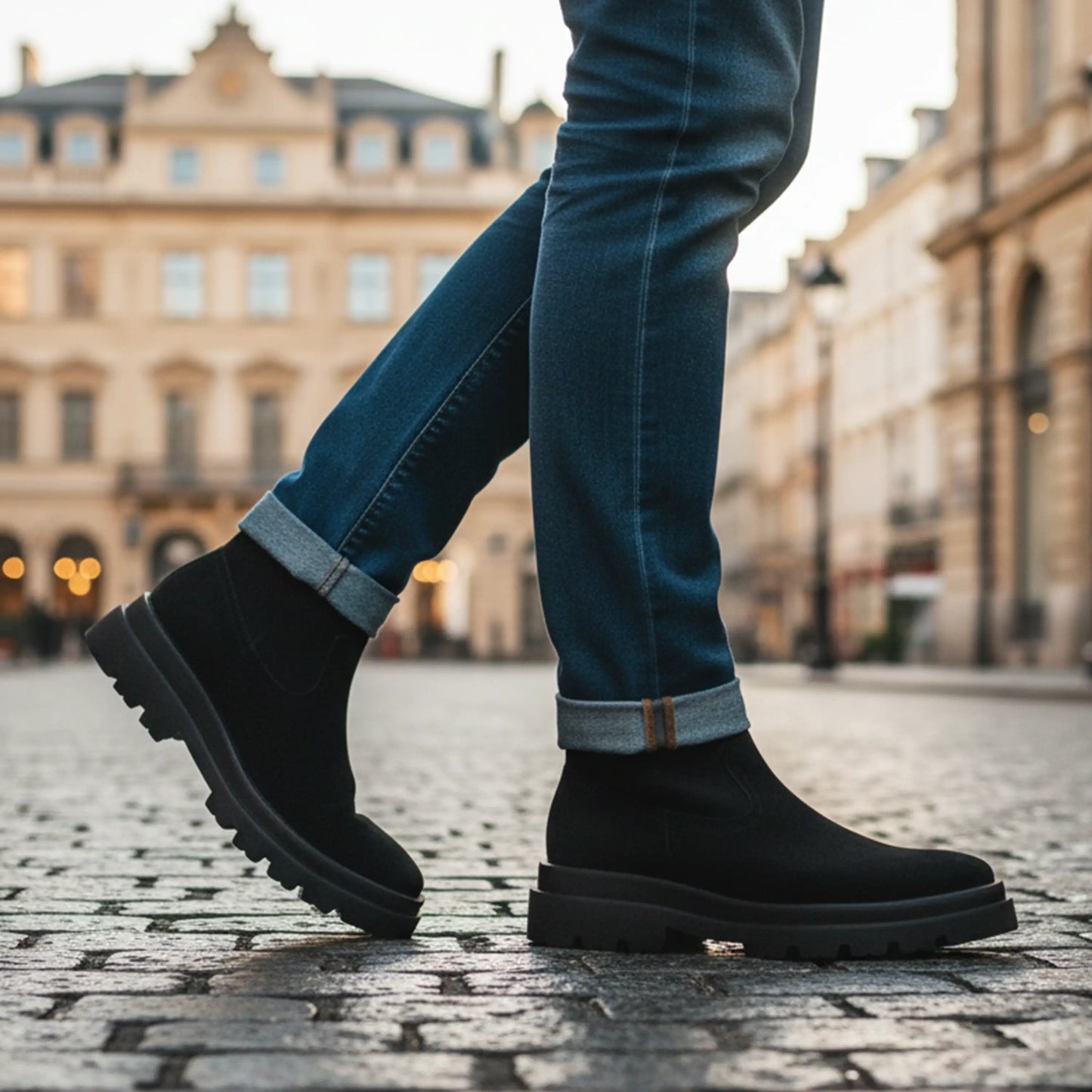 COUNTRY- 01  GAMUZA NEGRA